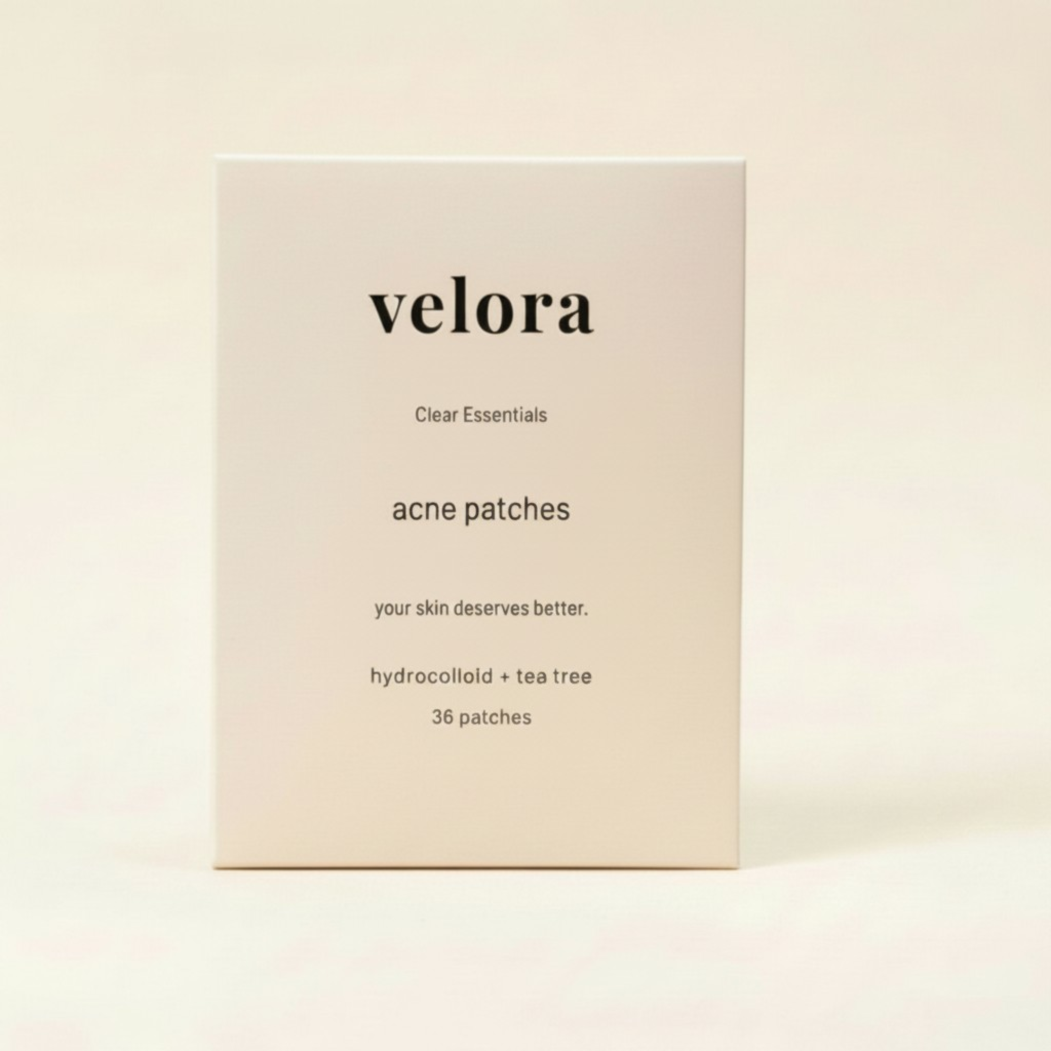 Velora Clear Essentials Acne Patches — 36 Pack
